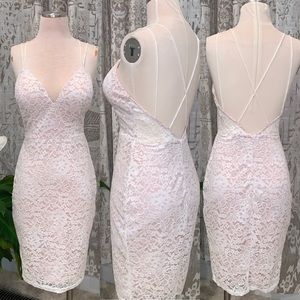 Windsor white lace dress
